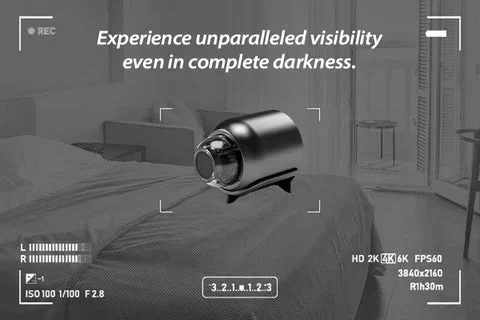 No-light night vision camera