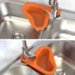 Smart Kitchen Sink Drain Basket Swan Drain Rack