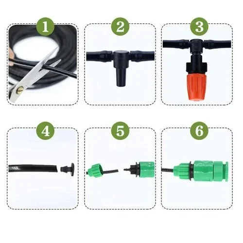 Installation process of irrigation system