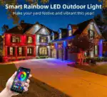 Weatherproof RGB LED Smart Outdoor Lights